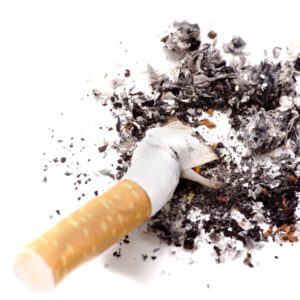 zerdrückte Zigarette - Anti-Tabak Duftmischung (ätherisches Öl)