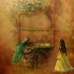 Malerei zu Garten Eden Duftmischung (ätherisches Öl)