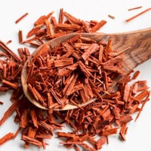 Sandelholzstücke zur Herstellung von Sandelholz Indien (ätherisches Öl)